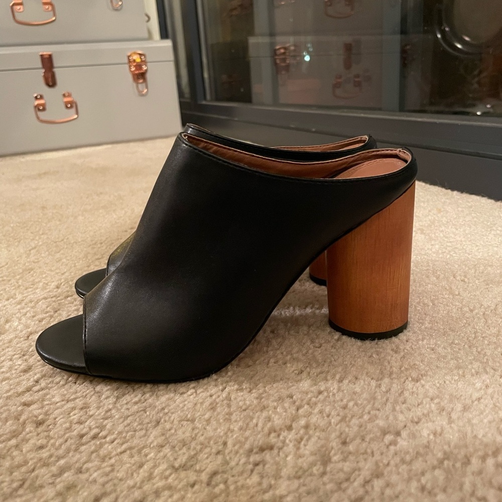 Urban Outfitters Open Toe Mule Heels